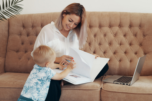 Woman and Child with Health Insurance for Abroad